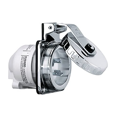 Steckdose 16A-230V Edelstahl von Boating Accessories