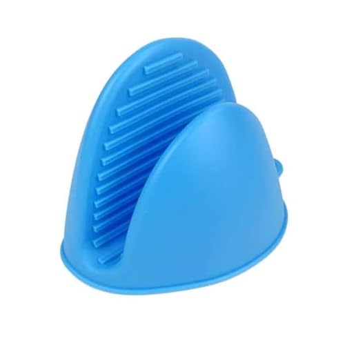 Silikonofenhandschuhe für den sofortigen Topf- oder Küchengebrauch als Topflappen- oder Backhalter Ofenhandschuh- und Fäustlingshalter können beim Kochen auf einem Grill verwendet Werden (Blau, 1pcs) von HUBEI