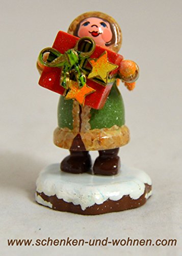 Winterkinder Dankeschön Hubrig 5 cm von Hubrig Volkskunst