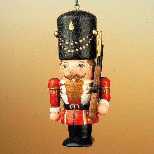 Hubrig-Volkskunst Baumbehang Nussknacker - Wachsoldat * Höhe 7cm von Hubrig Volkskunst GmbH