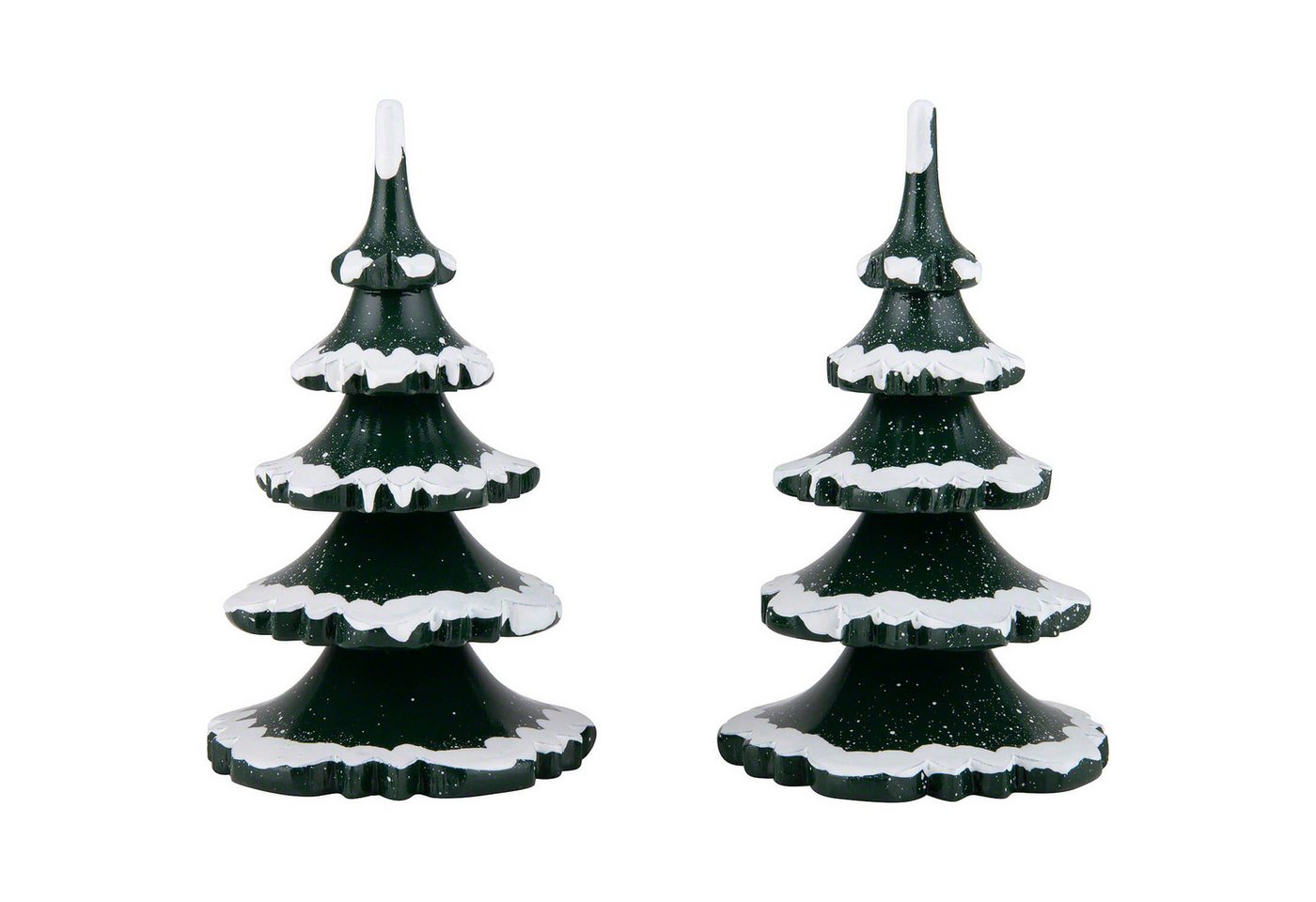 Hubrig Volkskunst GmbH Dekofigur Winterkinder 2er-Set Baum - groß (11cm) von Hubrig Volkskunst von Hubrig Volkskunst GmbH