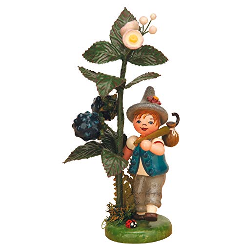 Hubrig-Volkskunst Herbstkinder Herbstkind Brombeere * Höhe 13cm von Hubrig Volkskunst GmbH