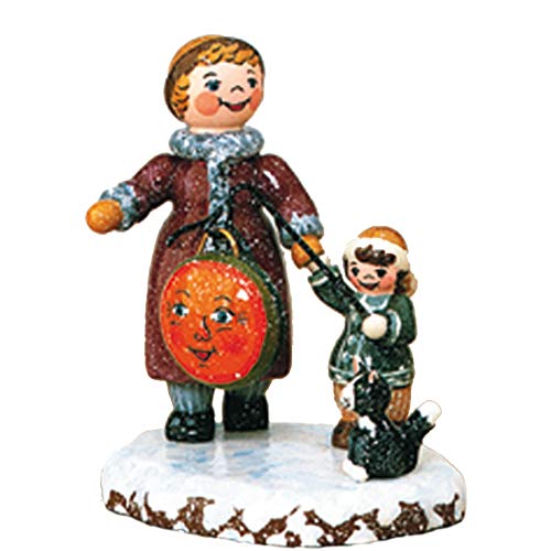 Kleine Figuren & Miniaturen Winterkinder Meine große Schwester und ich - 8cm - Hubrig Volkskunst von Hubrig Volkskunst GmbH
