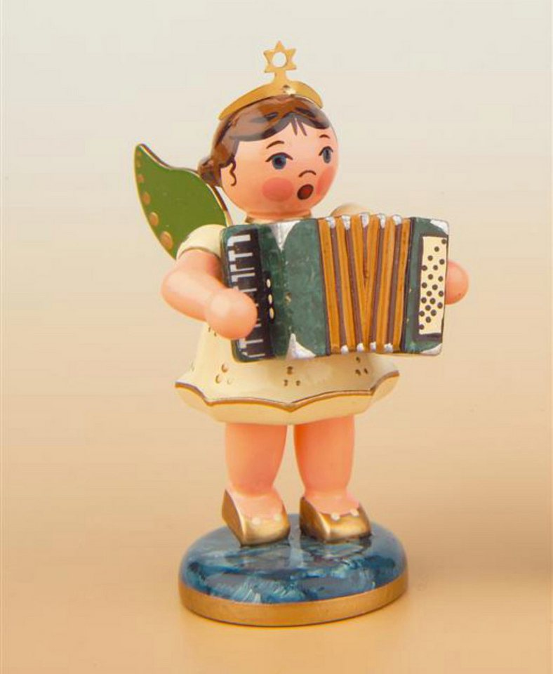Hubrig Volkskunst Zschorlau Erzgebirge Engelfigur Hubrig Engel mit Akkordeon Hubrig Volkskunst Zschorlau Erzgebirge Engelfigur Hubrig Engel mit Akkordeon von Hubrig Volkskunst Zschorlau Erzgebirge