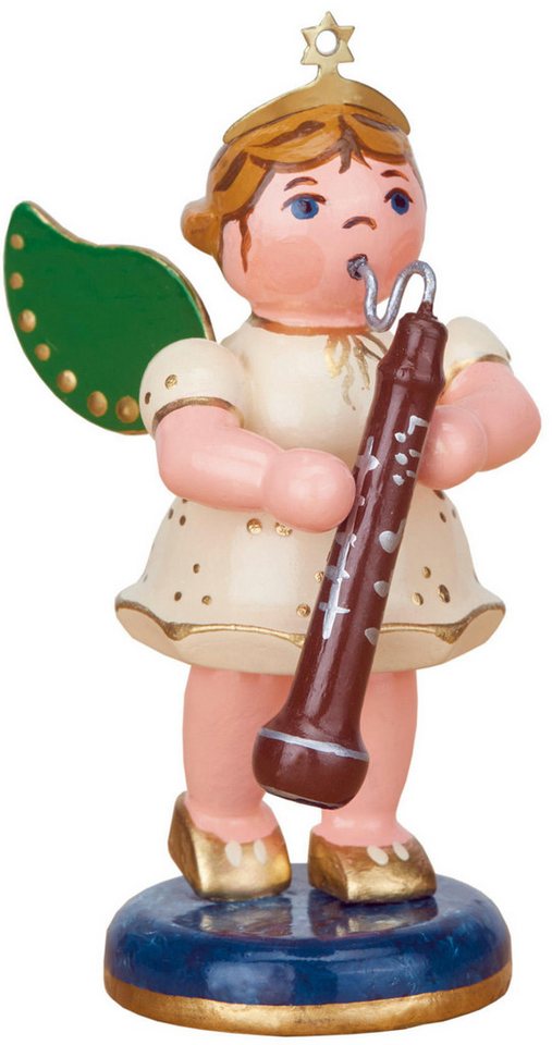 Hubrig Volkskunst Zschorlau Erzgebirge Engelfigur Hubrig Engel mit Altoboe Hubrig Volkskunst Zschorlau Erzgebirge Engelfigur Hubrig Engel mit Altoboe von Hubrig Volkskunst Zschorlau Erzgebirge