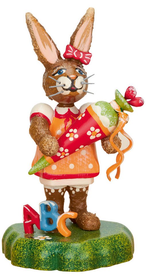 Hubrig Volkskunst Zschorlau Erzgebirge Osterhase Hubrig Hasenschule Finchens erster Tag von Hubrig Volkskunst Zschorlau Erzgebirge