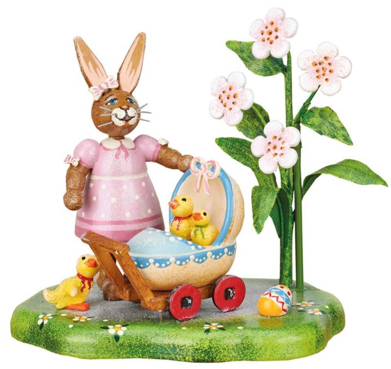 Hubrig Volkskunst Zschorlau Erzgebirge Osterhase Hubrig Alle meine Kücklein von Hubrig Volkskunst Zschorlau Erzgebirge