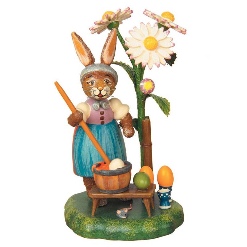 Hubrig Volkskunst Zschorlau Erzgebirge Osterhase Hubrig Ostereierfärberei von Hubrig Volkskunst Zschorlau Erzgebirge