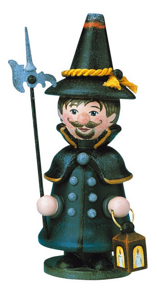 Hubrig Volkskunst Zschorlau Erzgebirge Räuchermännchen Hubrig Räuchermann Wichtel Nachtwächter, (1 St), Handarbeit aus dem Erzgebirge Hubrig Volkskunst Zschorlau Erzgebirge Räuchermännchen Hubrig Räuchermann Wichtel Nachtwächter, (1 St), Handarbeit aus dem Erzgebirge von Hubrig Volkskunst Zschorlau Erzgebirge
