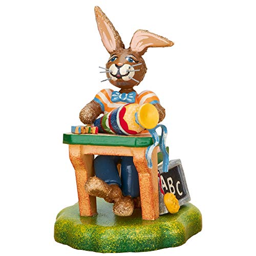 Hasenschule Felix' erster Schultag - 8 cm von Hubrig Volkskunst