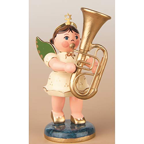 Hubrig Volkskunst Engel mit Tuba - 6,5cm / Weihnachtsengel - Original Erzgebirge Engel Hubrig Volkskunst Engel mit Tuba - 6,5cm / Weihnachtsengel - Original Erzgebirge Engel von Hubrig Volkskunst