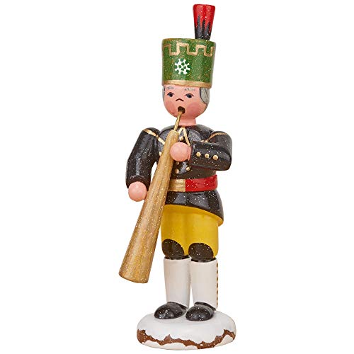 Hubrig Volkskunst Winterkinder Bergmann Russisches Horn - 9 cm von Hubrig Volkskunst