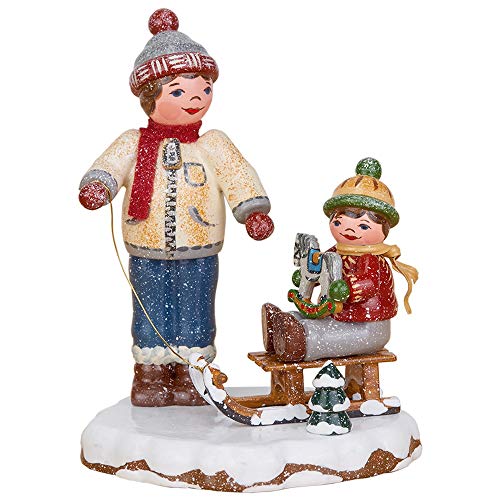 Hubrig Volkskunst Winterkinder Beste Freunde - 8 cm von Hubrig Volkskunst