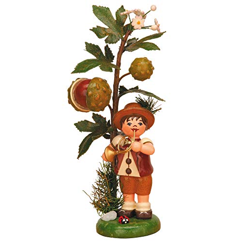 Hubrig-Volkskunst Herbstkinder Herbstkind Kastanie * Höhe 13cm von Hubrig Volkskunst GmbH
