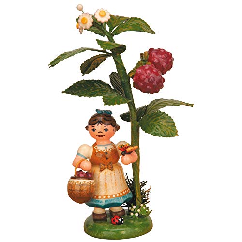 Kleine Figuren & Miniaturen Herbstkind - Himbeere - 13cm - Hubrig Volkskunst von Hubrig Volkskunst GmbH