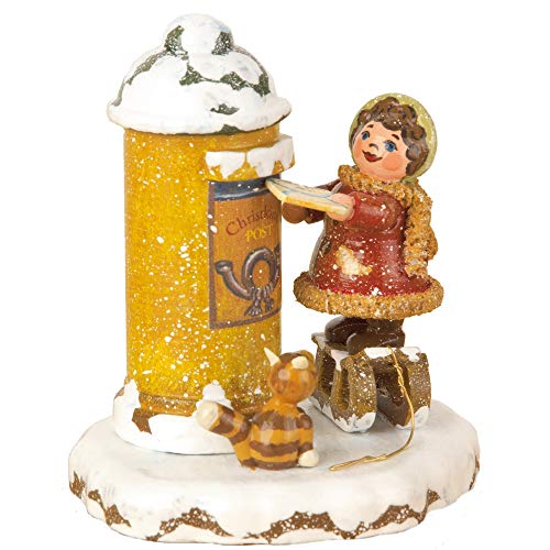 Kleine Figuren & Miniaturen Winterkinder Christkindelpost - 7cm - Hubrig Volkskunst von Hubrig Volkskunst GmbH