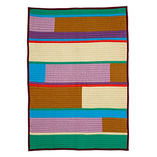 Hubsch - Pavillon Plaid Block Lila/Multicolor 140x200 cm Hubsch - Pavillon Plaid Block Lila/Multicolor 140x200 cm von Hubsch