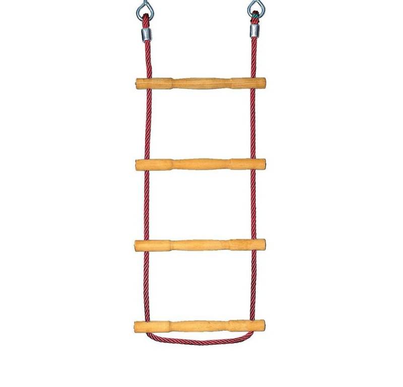 Huck Seiltechnik Strickleiter Strickleiter Herkules-Tau mit Holzsprossen, 3 Akazienholz Sprossen per m, 40 cm breit von Huck Seiltechnik