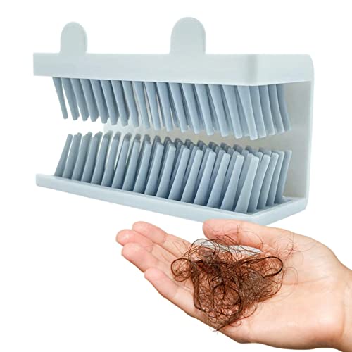 Haar Haarsammler Dusche Haarfänger Silikon Silikon Dusche Haarfalle Haarsammler für Badezimmer Badewanne Schlafzimmer Küche Wiederverwendbare und handliche Installation von Hudhowks