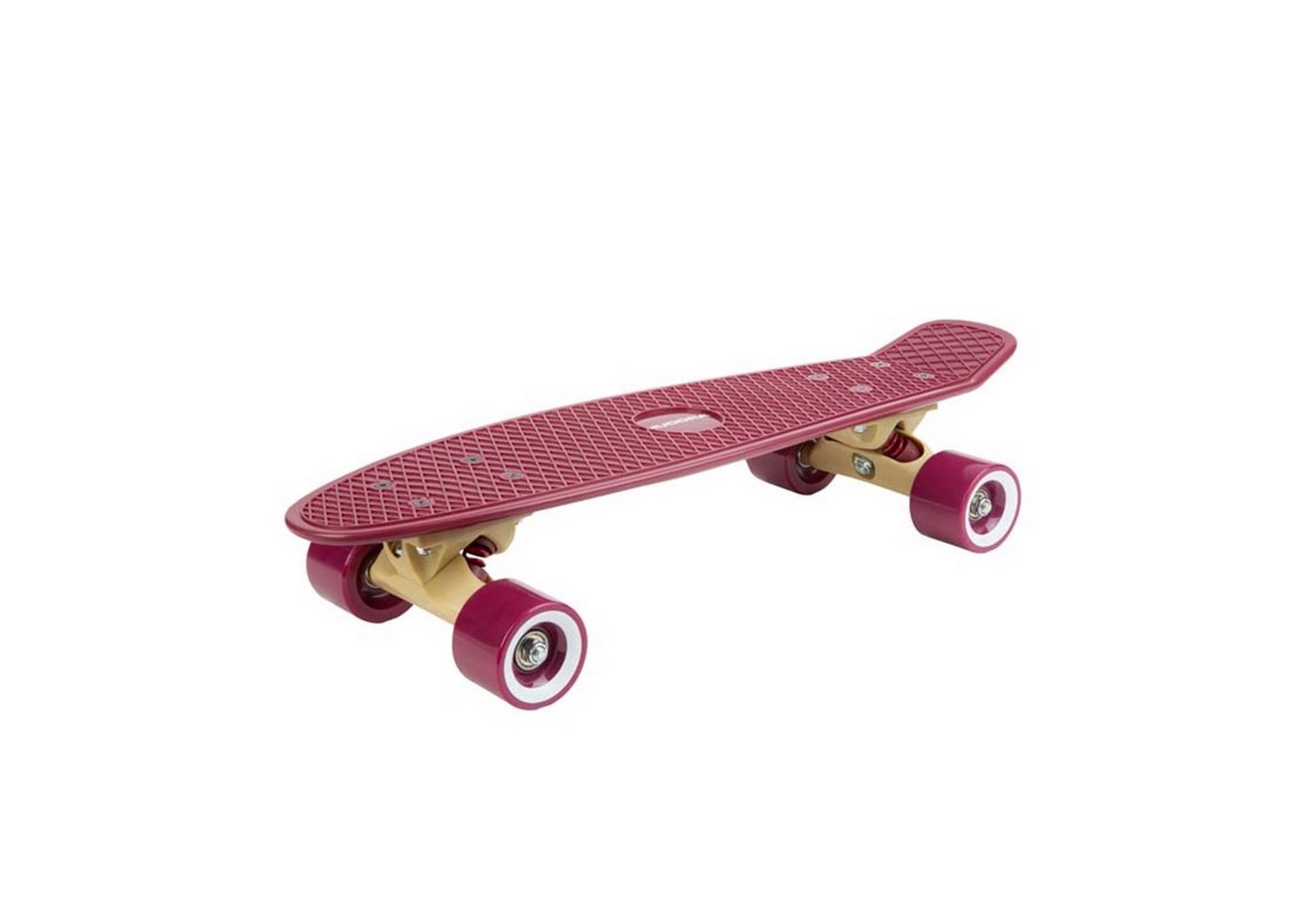 Hudora Scooter 12153 Retro Board Curve, burgundy von Hudora