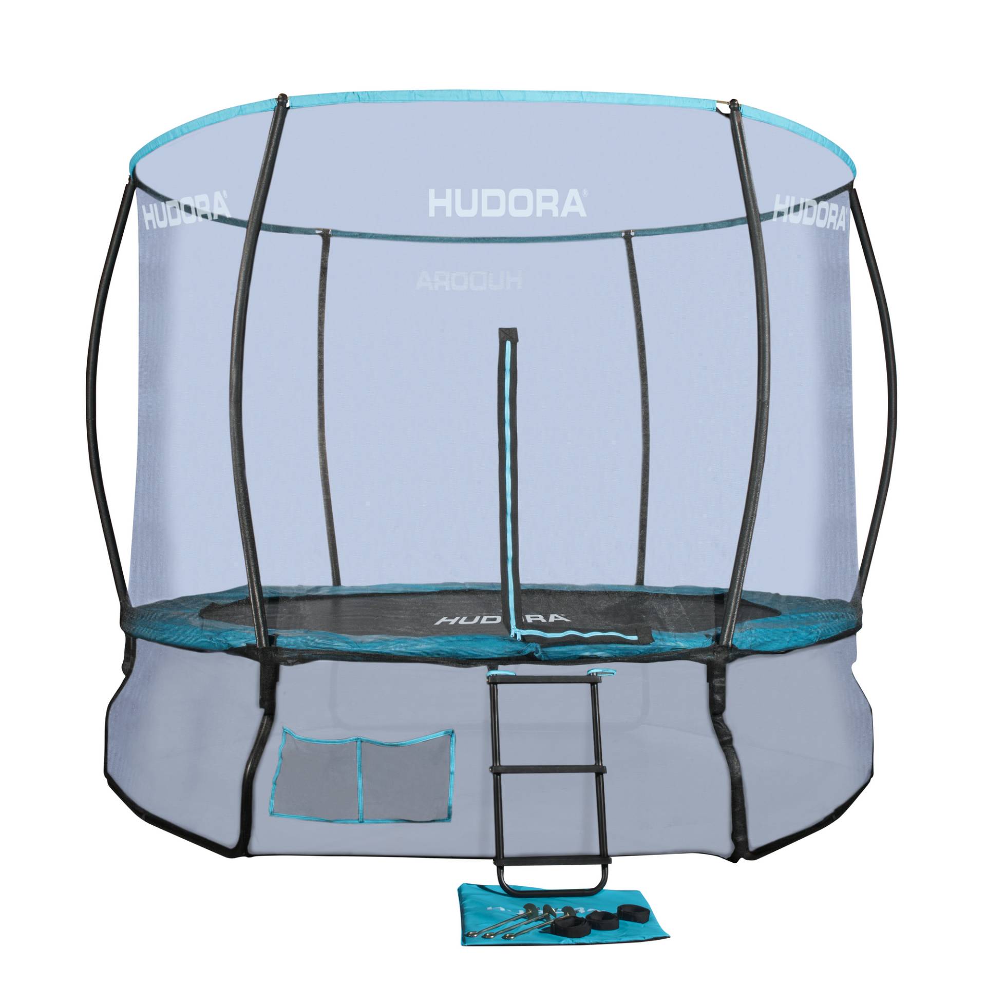 Hudora Trampolin 'Fantastic Complete 300V' blau Ø 300 x 252 cm von Hudora