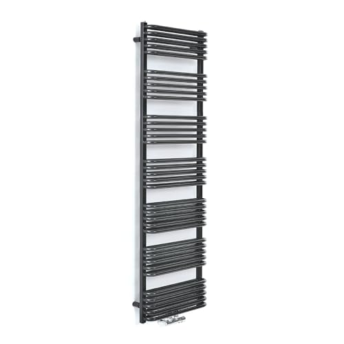 Hudson Reed Arch - Handtuchheizkörper 1800mm x 500mm in Schwarz mit Mittelanschluss Hudson Reed Arch - Handtuchheizkörper 1800mm x 500mm in Schwarz mit Mittelanschluss von Hudson Reed