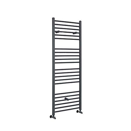 Hudson Reed Artle - Handtuchheizkörper 1600mm x 400mm in Anthrazit von Hudson Reed