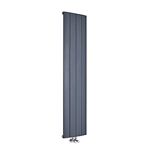 Hudson Reed Aurora - Design Heizkörper 1600mm x 375mm in Anthrazit mit Mittelanschluss Hudson Reed Aurora - Design Heizkörper 1600mm x 375mm in Anthrazit mit Mittelanschluss von Hudson Reed