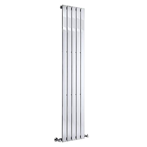 Hudson Reed Delta - Design Heizkörper 1800mm x 375mm in Chrome von Hudson Reed