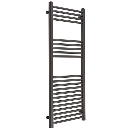Hudson Reed Quo - Handtuchheizkörper 1200mm x 500mm in Metallgrau Hudson Reed Quo - Handtuchheizkörper 1200mm x 500mm in Metallgrau von Hudson Reed