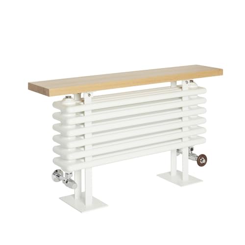 Hudson Reed Regent Bench - Gliederheizkörper 480mm x 850mm in Weiß von Hudson Reed
