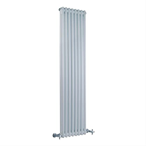 Hudson Reed Regent - Gliederheizkörper 1500mm x 380mm in Weiß von Hudson Reed