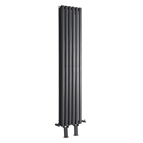Hudson Reed Revive - Design Heizkörper 1600mm x 354mm in Anthrazit von Hudson Reed