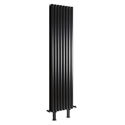 Hudson Reed Revive - Design Heizkörper 1600mm x 472mm in Schwarz von Hudson Reed