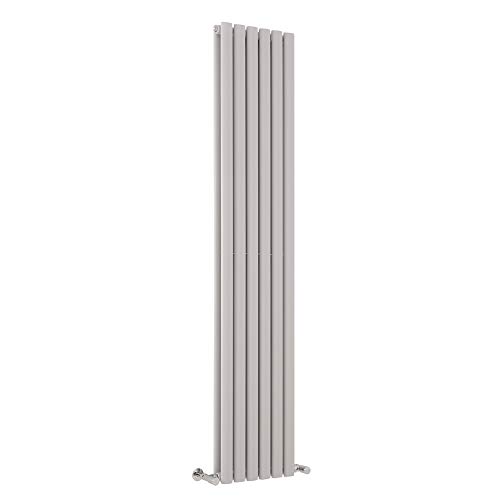 Hudson Reed Revive - Design Heizkörper 1780mm x 354mm in Hellgrau von Hudson Reed