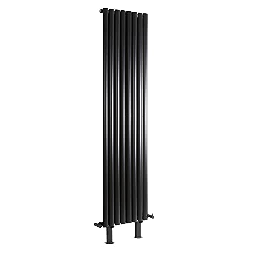Hudson Reed Revive - Design Heizkörper 1780mm x 472mm in Schwarz von Hudson Reed