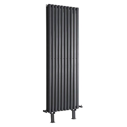Hudson Reed Revive - Design Heizkörper 1780mm x 590mm in Anthrazit von Hudson Reed