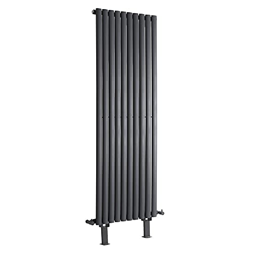 Hudson Reed Revive - Design Heizkörper 1780mm x 590mm in Anthrazit von Hudson Reed