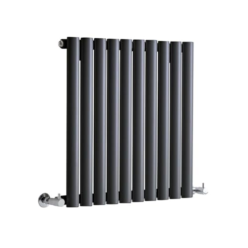 Hudson Reed Revive - Design Heizkörper 600mm x 590mm in Anthrazit von Hudson Reed