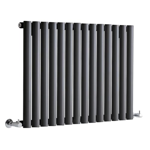 Hudson Reed Revive - Design Heizkörper 600mm x 826mm in Anthrazit von Hudson Reed