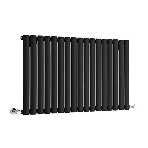 Hudson Reed Revive - Design Heizkörper 635mm x 826mm in Schwarz von Hudson Reed