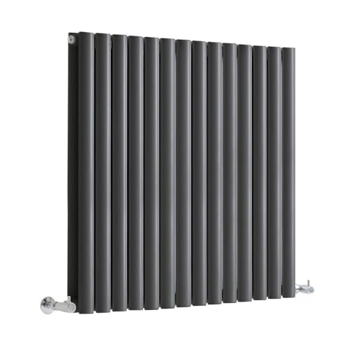 Hudson Reed Revive - Design Heizkörper 800mm x 826mm in Anthrazit von Hudson Reed