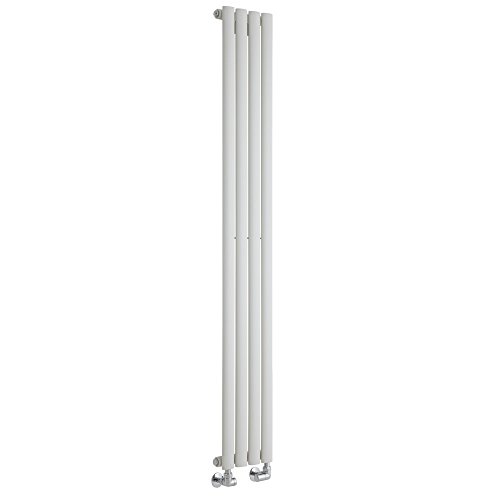 Hudson Reed Revive Slim - Design Heizkörper 1600mm x 236mm in Weiß von Hudson Reed