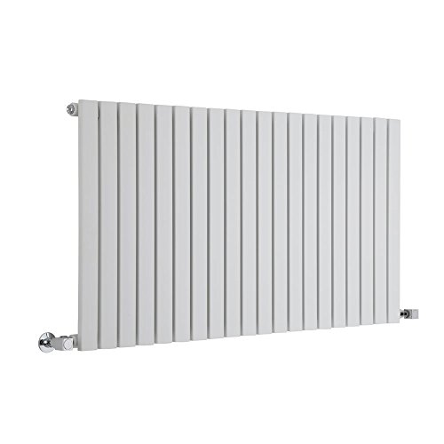 Hudson Reed Sloane - Design Heizkörper 635mm x 1180mm in Weiß von Hudson Reed