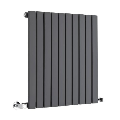 Hudson Reed Sloane - Design Heizkörper 635mm x 590mm in Anthrazit von Hudson Reed