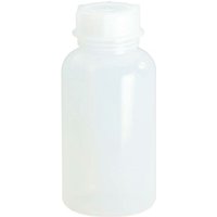 Weithalsflasche Gesamthöhe 205 mm Gesamt-Ø 95 mm Polyethylen (ldpe) naturfarben Einfüllöffnung-Ø 50 mm von HÜNERSDORFF