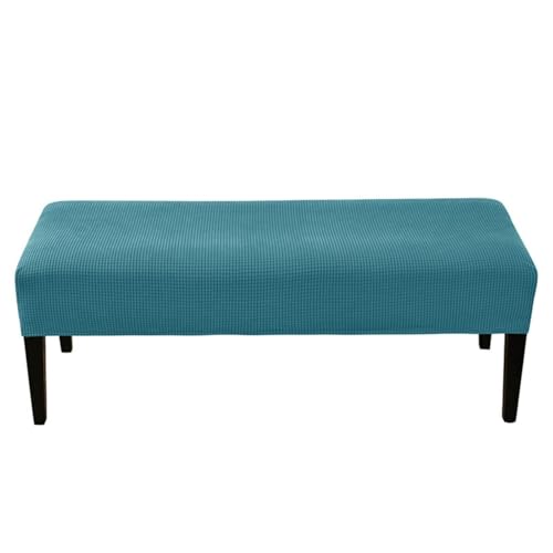 Hueborne Jacquard-Schonbezug for Klavierbänke – Stretch-Polsterbezug for Lange Bänke, Dicker, Solider Sitzschutz for Wohnzimmer Und Esszimmer(Turquoise) von Hueborne