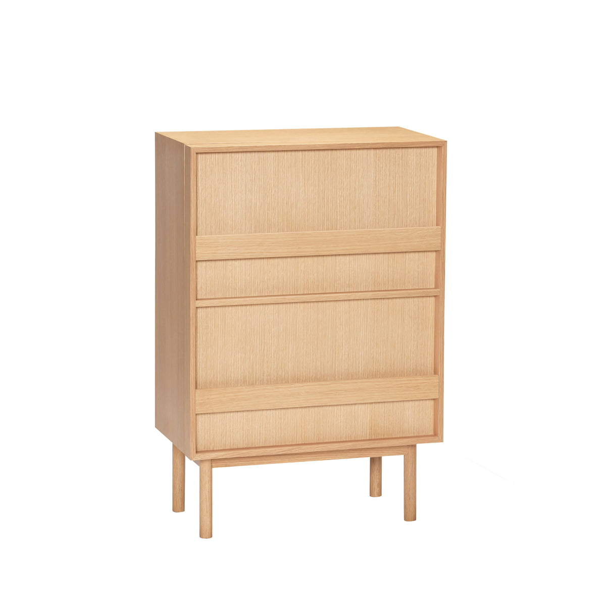 B-Ware Hübsch Interior Forma Schrank Kommode Sideboard Deko Kommode Holz Deko Eiche von Hübsch Interior