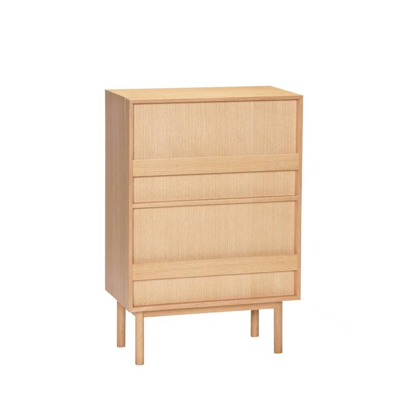 B-Ware Hübsch Interior Forma Schrank Kommode Sideboard Deko Kommode Holz Deko Eiche von Hübsch Interior