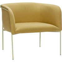 Hübsch Interior - Lounge Stuhl, gelb von Hübsch Interior